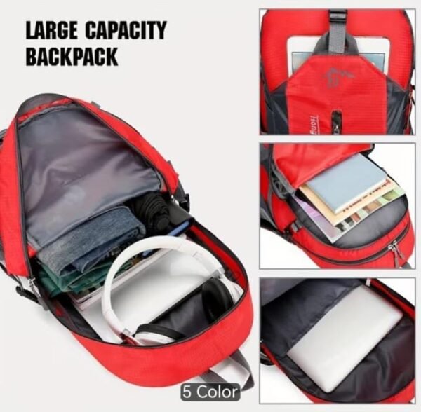 Mochila deportiva multibolsillos