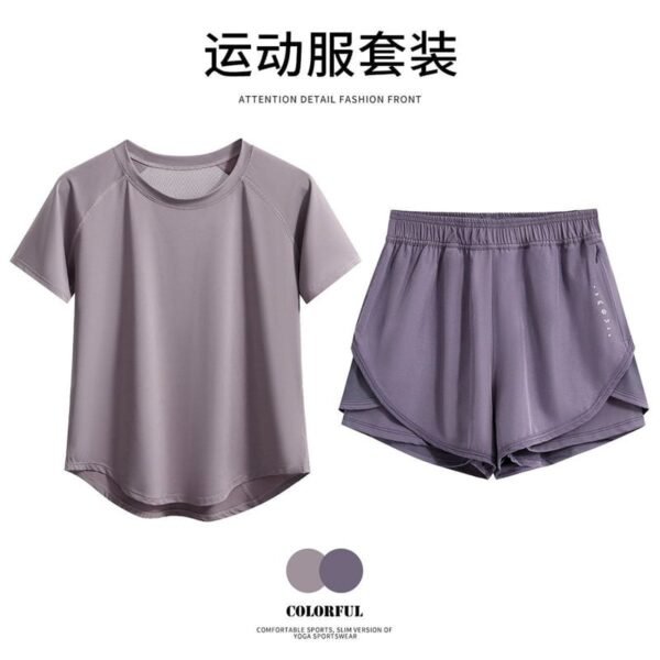 Conjunto deportivo de mujer — polo y short