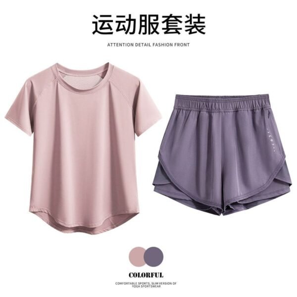 Conjunto deportivo de mujer — polo y short