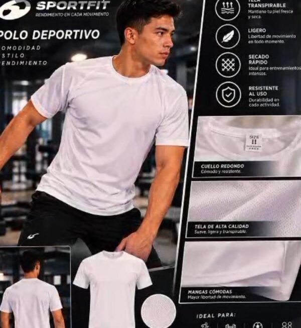 tummi-polo-liso-blanco-20261025 Polo deportivo liso de hombre