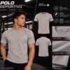 tummi-polo-liso-gris-claro-20261025 Polo deportivo liso de hombre